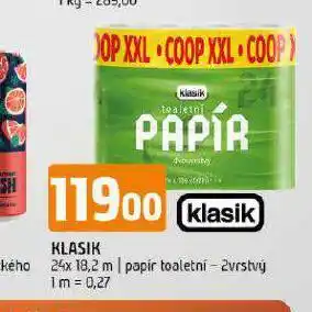 Terno Klasik toaletní papír nabídka