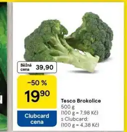 Tesco Brokolice nabídka