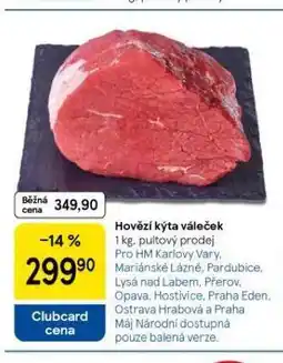 Tesco Hovězí kýta váleček nabídka