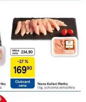 Tesco Kuřecí filetky nabídka