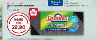 Tesco Spontex supermax houbička nabídka