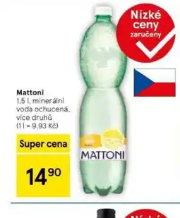 Tesco Mattoni ochucená nabídka