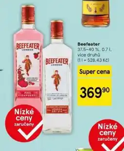 Tesco Beefeater nabídka