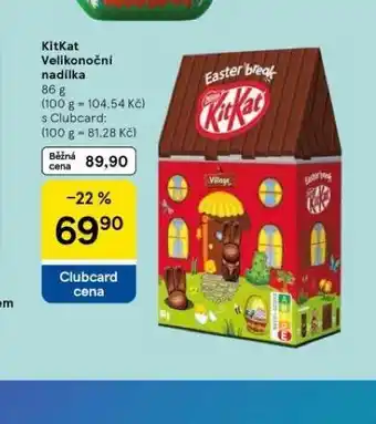 Tesco Kitkat velikonoční nadílka nabídka