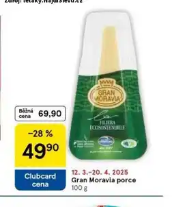 Tesco Gran moravia porce nabídka