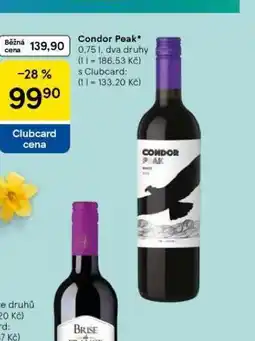 Tesco Condor peak nabídka