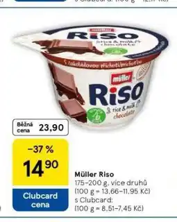 Tesco Müller riso nabídka