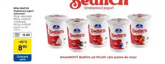 Tesco Milko bedřich smetanový jogurt ochucený nabídka