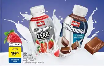 Tesco Müller milch nabídka