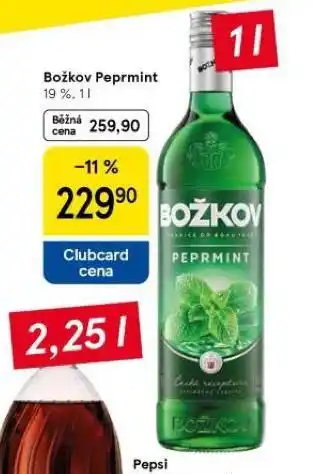 Tesco Božkov peprmint nabídka