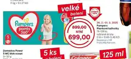 Tesco Pampers dětské plenky nabídka