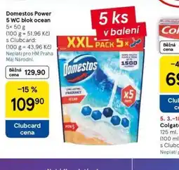 Tesco Domestos 5 wc blok ocean nabídka