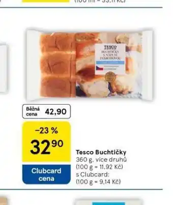 Tesco Tesco buchtičky nabídka