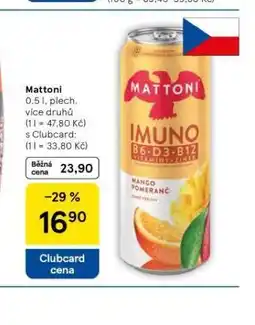 Tesco Mattoni nabídka