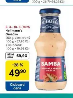 Tesco Hellmann´s omáčka nabídka