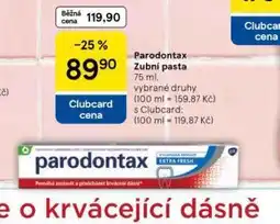 Tesco Parodontax zubní pasta nabídka