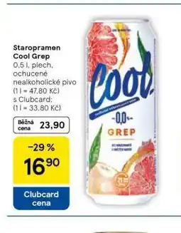 Tesco Staropramen cool grep nabídka