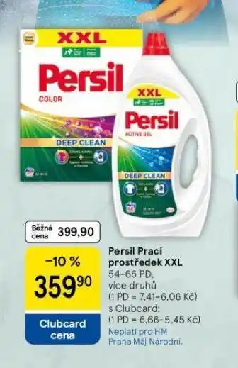 Tesco Persil prací prostředek 359,9xxl nabídka