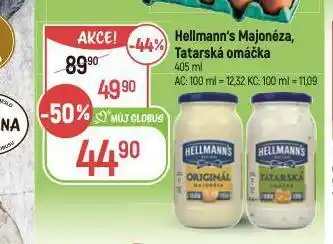 Globus Hellmann's tatarská omáčka nabídka