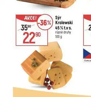 Globus Krolewski sýr nabídka