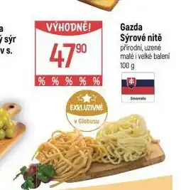 Globus Gouda sýrové nitě nabídka