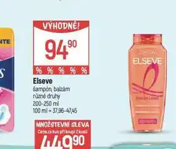 Globus Elseve šampon na vlasy nabídka