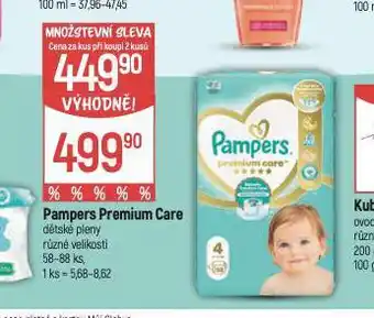 Globus Pampers dětské plenky nabídka