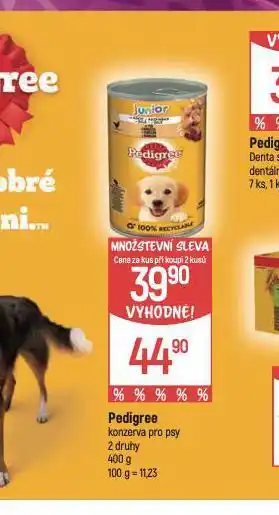 Globus Pedigree konzerva pro psy nabídka