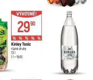 Globus Kinley tonic nabídka