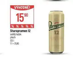 Globus Pivo staropramen nabídka