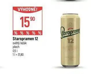 Globus Pivo staropramen nabídka