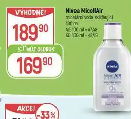 Globus Nivea micelární voda nabídka