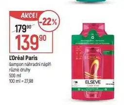 Globus L'oréal šampon nabídka