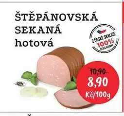 RABBIT řeznictví ŠTĚPÁNOVSKÁ SEKANÁ hotová 100g nabídka