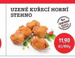 RABBIT řeznictví UZENÉ KUŘECÍ HORNÍ STEHNO 100g nabídka