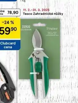 Tesco Zahradnické nůžky nabídka