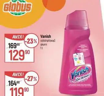 Globus Vanish odstraňovač skvrn nabídka