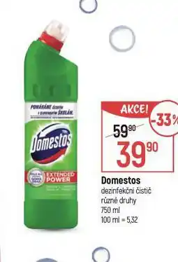 Globus Domestos wc čistič nabídka