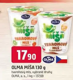 Trefa OLMA MÍŠA 130 g tvarohový mls nabídka