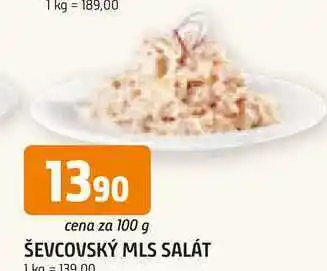 Trefa ŠEVCOVSKÝ MLS SALÁT 100g nabídka