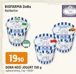 Trefa DORA KOZÍ JOGURT 150 g nabídka