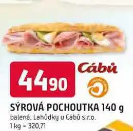 Trefa SÝROVÁ POCHOUTKA 140 g balená nabídka