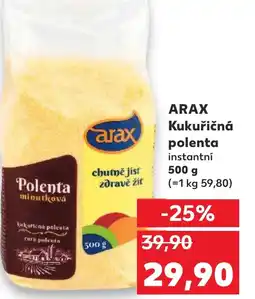 Kaufland ARAX Kukuřičná polenta instantní nabídka