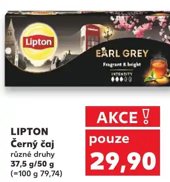 Kaufland LIPTON Černý čaj nabídka