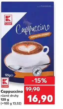 Kaufland Cappuccino nabídka