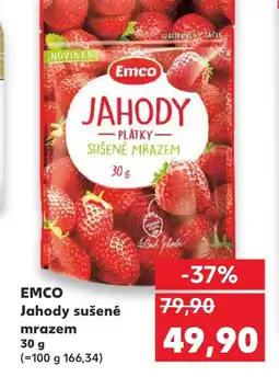 Kaufland EMCO Jahody sušené mrazem nabídka