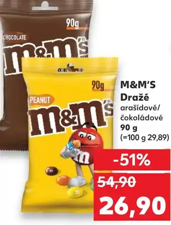 Kaufland M&M'S Dražé nabídka