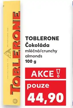 Kaufland TOBLERONE Čokoláda nabídka