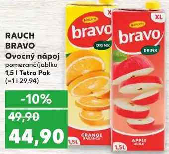 Kaufland RAUCH BRAVO Ovocný nápoj nabídka