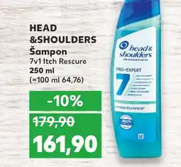 Kaufland HEAD &SHOULDERS Šampon nabídka